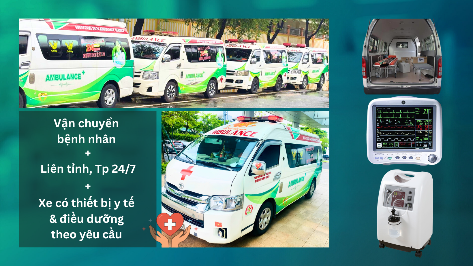xe cấp cứu 115 tư nhân